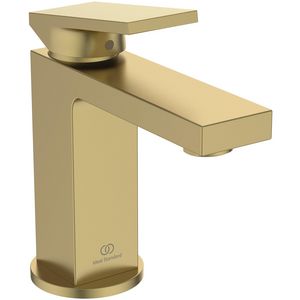Wastafelmengkraan 5l/min m. waste brushed gold Extra