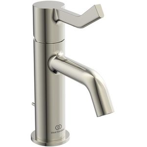 Wastafelmengkraan m. lange hendel m. waste silver storm (rvs-look) Joy
