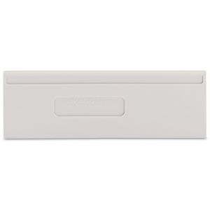 Scheidingswand 2mm li.grijs 280-353 VVE=25