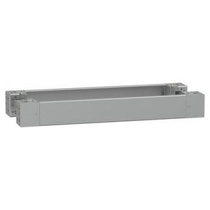 Sokkel voor frontpaneel 800x100mm RVS 316L Spacial
