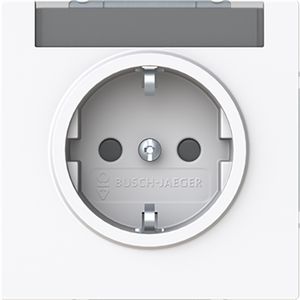 Wandcontactdoos randaarde clips inb art-wit Safety+ (20 EUCNB-44G)