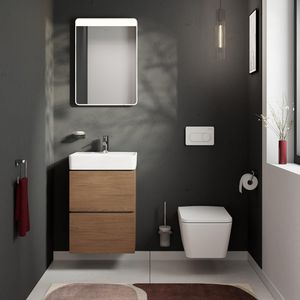 Badmeubel Xilesa E 480/380+2 lades fontein Cashmere Oak