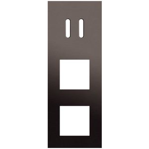 3-voudige afdekplaat Verticaal 71mm centerafstand voor een tweevo