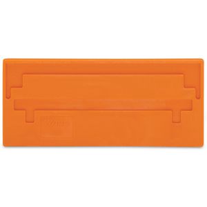 Scheidingswand 2mm oranje 282-329 VVE=25