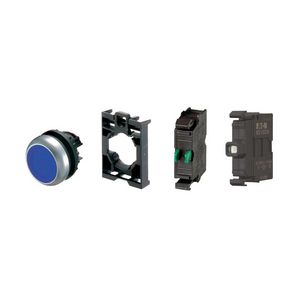 Signaaldrukknop M22-DL-B-K10LED230-BVP