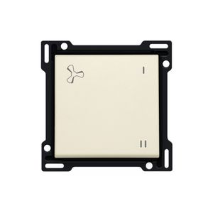 Afwerkingsset mechanisch gecontr. ventilatiebed. creame