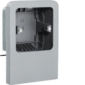 Schakelmateriaal SL20055 outlet universeel aluminiumlook