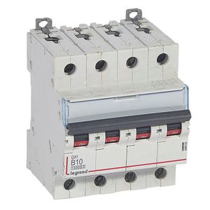 Installatieautomaat MCB DX³ 4-polig B-karakteristiek 10A 10000A