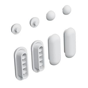 Set van 4 zitting buffers + 4 deksel buf