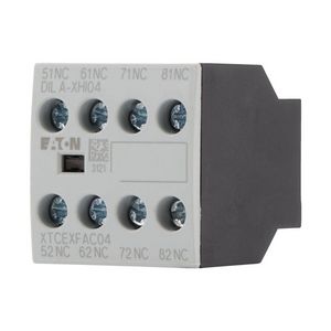Hulpcontactblok DILA-XHI04 hulpcontact 0m 4v VVE=5