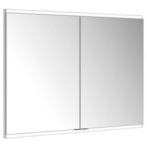Spiegelkast inbouw verlicht 1050x700x120mm zil. 800210000000000