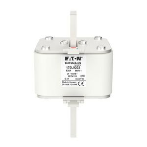 Zekering hoge snelheid 630A AC 660V size 3 76x92x141mm aR