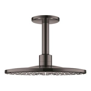 Rainshower smartactive 310 hoofddouche-set rond plafondmontage duo hard graphite (donker grijs) excl. inbouwbox