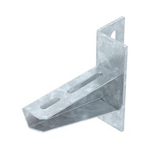 Muur- en steunbeugel met hoek head plate B110mm