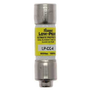 Zekering laagsp. 4A AC 600V 10x38 CC UL traag afke VVE=10