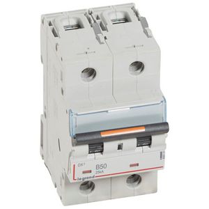 Installatieautomaat 2-polig B-karakteristiek 50A 25kA DX³ DIN