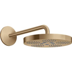 Hoofddouche 280 1 met douchearm straalsoort Brushed Bronze AX One