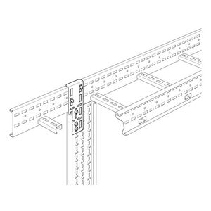 Set a 2st. Aftak-koppeling verticaal RVS