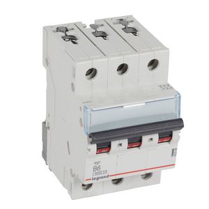 Installatieautomaat MCB TX3 3-polig B-karakteristiek 6A 6000A