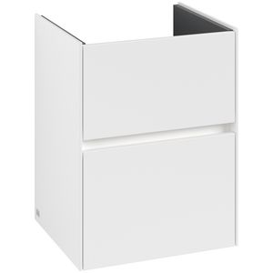 Wastafelonderkast Collaro 472x610x404mm Wh.Matt C141B0MS