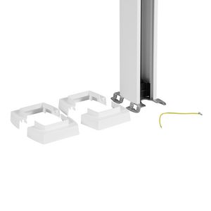 Energiezuil 1 compartiment 45mm 2,70M wit