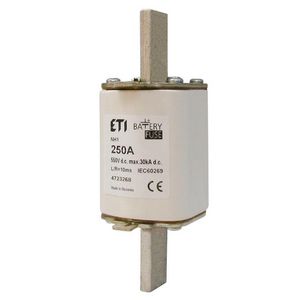 NH1 gBat 250A/550V DC VVE=3