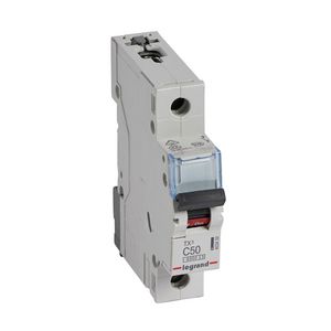 Installatieautomaat MCB TX3 1-polig C-karakteristiek 50A 6000A