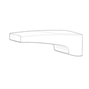 Uitloop 55x90x207mm chr