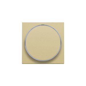 Afwerkingsset doorschijnende ring z. symbool 6A gold coated