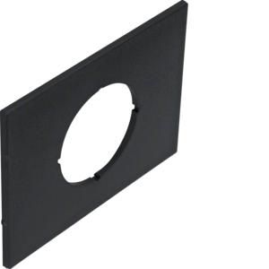 Afdekplaat met opening Ø45mm voor GBZ zwart