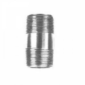 Pijpnippel nr 23 zwart 1/2" x 100mm