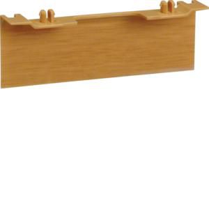 Plintpasstuk universele outlet voor goot 80mm hoog SL eiken