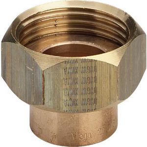 Schroefkoppeling 22x1 brons/blank 94359-288389 VVE=5