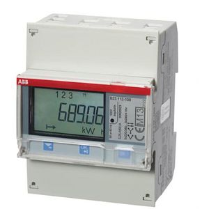 Energiemeter 3 fase direct 65A, 230/400V Klasse B,