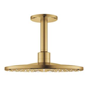 Rainshower smartactive 310 hoofddouche-set rond plafondmontage duo cool sunrise geborsteld (mat goudkleurig) excl. inbouwbox