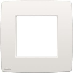 Enkelvoudige afdekplaat Original white