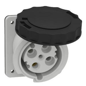 Industriele inbouwcontactdoos 3P+A 63A 480-500V AC 7 PratiKa