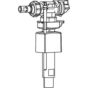 Fuellventil met lade WA zijdelings Geberit