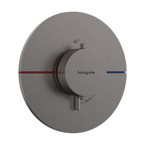 Afbouwdeel ShowerSelect Comfort S thermostaat Brushed Black Chrome