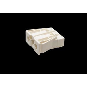 Chassisdeel 3-polig wit (AC166 EBU/ 3 w) VVE=200