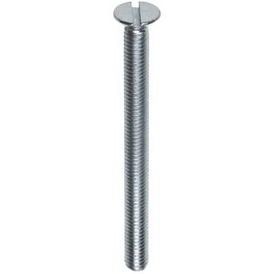 Doos a 100st. Metaalschroef DIN963 M6x100mm pvk verzinkt