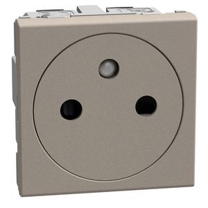Doos a 120st. Light Now vlakke Wandcontactdoos 2P+Penaarde - 2 modules -