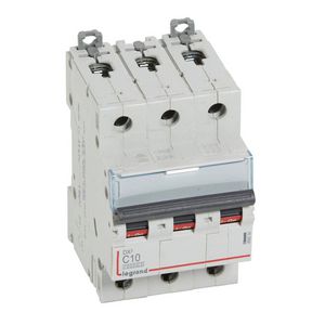 Installatieautomaat MCB DX³ 3-polig C-karakteristiek 10A 10000A