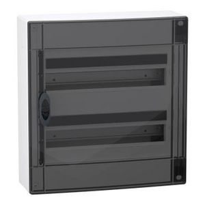 Modulaire verdeler PrismaSeT XS surface 2x18 mod 1 aardingsb