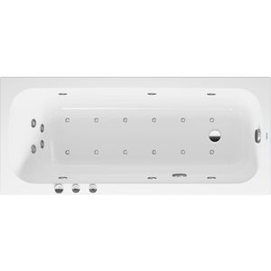 Qatego Whirlbad Wit 1600x700x480mm 760610000CP1000