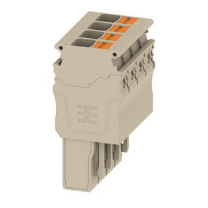 Plug PUSH IN beige 6mm² 30A 500V connect 2829060000 VVE=25