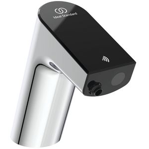 Wastafelkraan z. menging batterij 6 V chroom Intelliflow