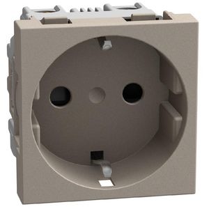 Doos a 40st. Light Now Wandcontactdoos 2P+A - 2 modules - stone 40