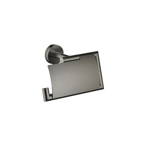 Closetrolhouder klep Dark Platinum gebors.