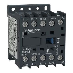 Contactor 3M HC 1M AC-3<=440V 9A Stuurspanning 110V K